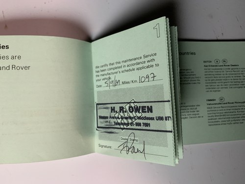 1989 Land Rover 90 V8 County En venta (imagen 163 de 188)