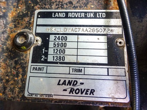 1986 Land Rover 90 En venta (imagen 115 de 142)