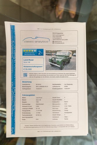 1956 Land Rover Series 1 In vendita (immagine 107 di 148)