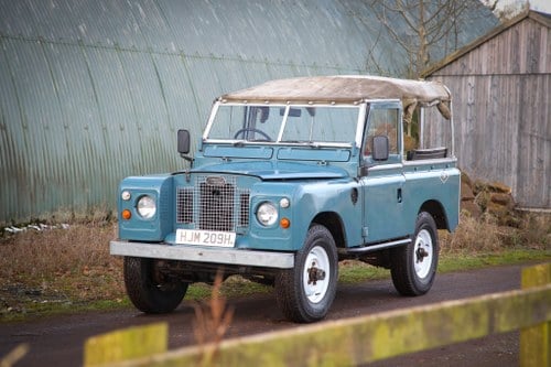 1969 Land Rover Series IIA 88” à venda (imagem 13 de 88)