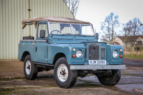 1969 Land Rover Series IIA 88” à venda (imagem 7 de 88)