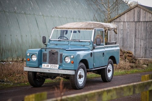 1969 Land Rover Series IIA 88” à venda (imagem 14 de 88)