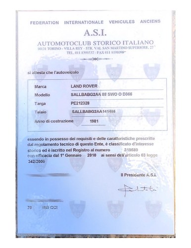 1981 Land Rover Series III 88'' En venta (imagen 85 de 86)