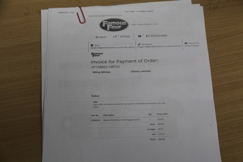 1987 Range Rover Classic 3.5 EFI Auto à venda (imagem 149 de 160)