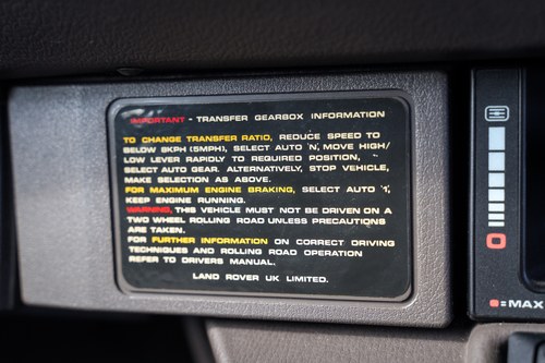 1989 Land Rover Range Rover Vogue à vendre (picture 60 of 205)