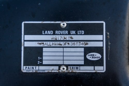 1989 Land Rover Range Rover Vogue à vendre (picture 104 of 205)