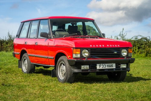 1989 Land Rover Range Rover Vogue à vendre (picture 1 of 205)
