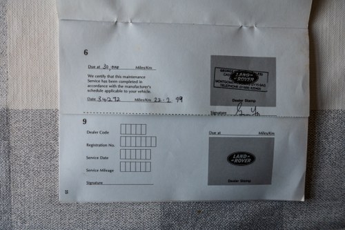 1990 Land Rover Range Rover Vogue 3.9 Efi Auto à vendre (picture 173 of 177)