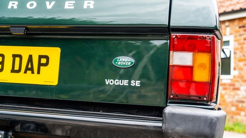 1991 Range Rover Vogue SE In vendita (immagine 94 di 168)
