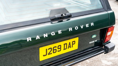 1991 Range Rover Vogue SE In vendita (immagine 95 di 168)