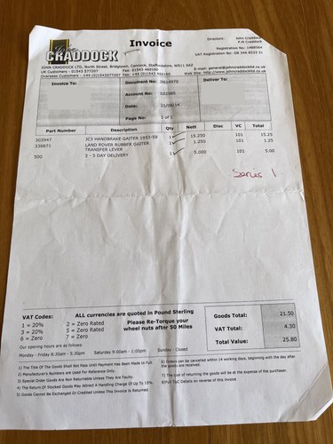 1955 Landrover series 1 station wagon En venta (imagen 270 de 314)