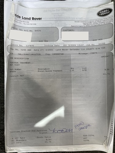 2001 Land Rover Defender 110 County TD5 For Sale (picture 148 of 165)