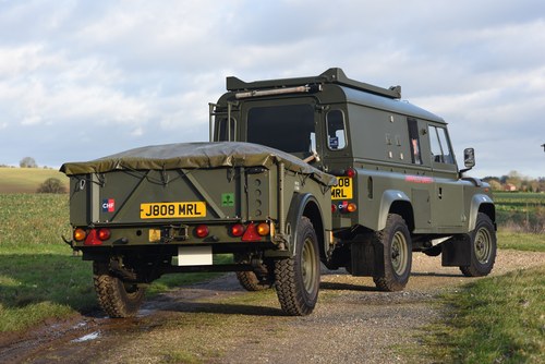 1992 Land Rover Defender 110 ex-MoD with Penman Trailer à vendre (picture 16 of 126)
