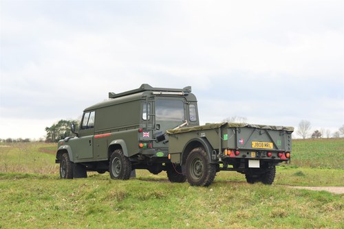 1992 Land Rover Defender 110 ex-MoD with Penman Trailer à vendre (picture 15 of 126)