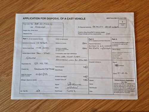 1992 Land Rover Defender 110 ex-MoD with Penman Trailer à vendre (picture 126 of 126)