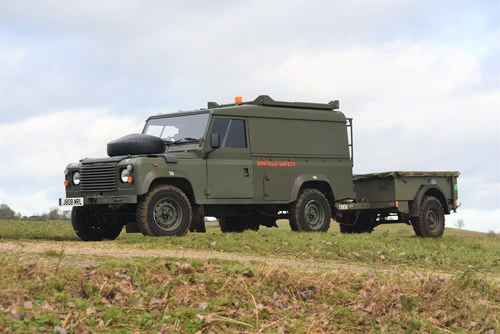 1992 Land Rover Defender 110 ex-MoD with Penman Trailer à vendre (picture 5 of 126)