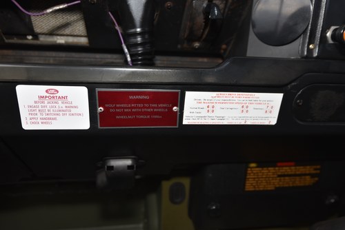 1992 Land Rover Defender 110 ex-MoD with Penman Trailer à vendre (picture 37 of 126)