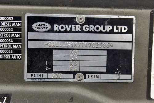 NO RESERVE! 1996 Land Rover Discovery V8 For Sale (picture 98 of 124)