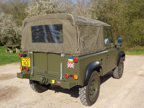 1986 Land Rover 90 Soft Top (Ex-MoD) For Sale (picture 28 of 98)