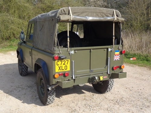 1986 Land Rover 90 Soft Top (Ex-MoD) For Sale (picture 26 of 98)
