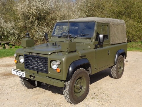 1986 Land Rover 90 Soft Top (Ex-MoD) For Sale (picture 32 of 98)