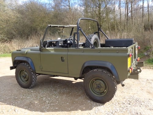 1986 Land Rover 90 Soft Top (Ex-MoD) For Sale (picture 15 of 98)