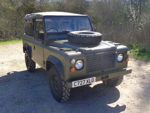 1986 Land Rover 90 Soft Top (Ex-MoD) For Sale (picture 18 of 98)