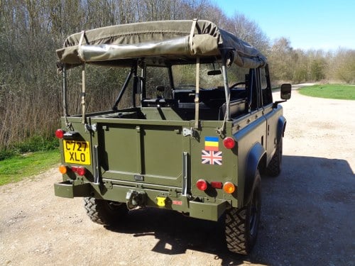 1986 Land Rover 90 Soft Top (Ex-MoD) For Sale (picture 20 of 98)