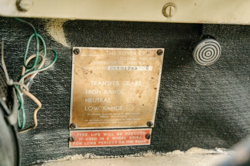 1966 Land Rover Series II A 109” Searle ‘High-Top” (one of five) à vendre (picture 54 of 153)