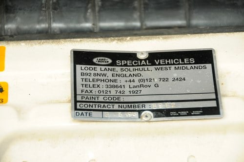 1996 Range Rover P38a Ex-Police à vendre (picture 86 of 103)