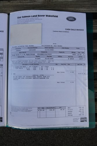 2006 Range Rover 4.2 Supercharged (L322) zum Verkauf (Bild 80 von 87)