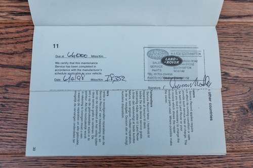 1994 Range Rover British Racing Green zum Verkauf (Bild 97 von 130)