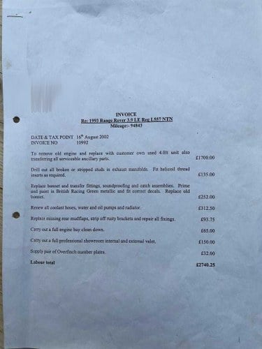 1994 Range Rover British Racing Green zum Verkauf (Bild 127 von 130)