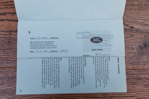 1994 Range Rover British Racing Green zum Verkauf (Bild 89 von 130)