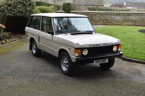 1979 Range Rover Classic Suffix "F" In vendita (immagine 3 di 94)