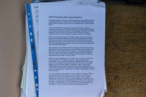 1983 Range Rover Classic - ‘In Vogue’ Special Edition zum Verkauf (Bild 214 von 241)