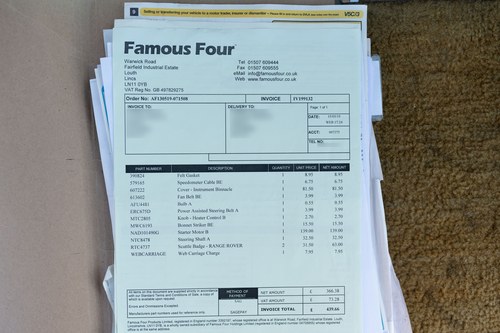 1983 Range Rover Classic - ‘In Vogue’ Special Edition zum Verkauf (Bild 222 von 241)