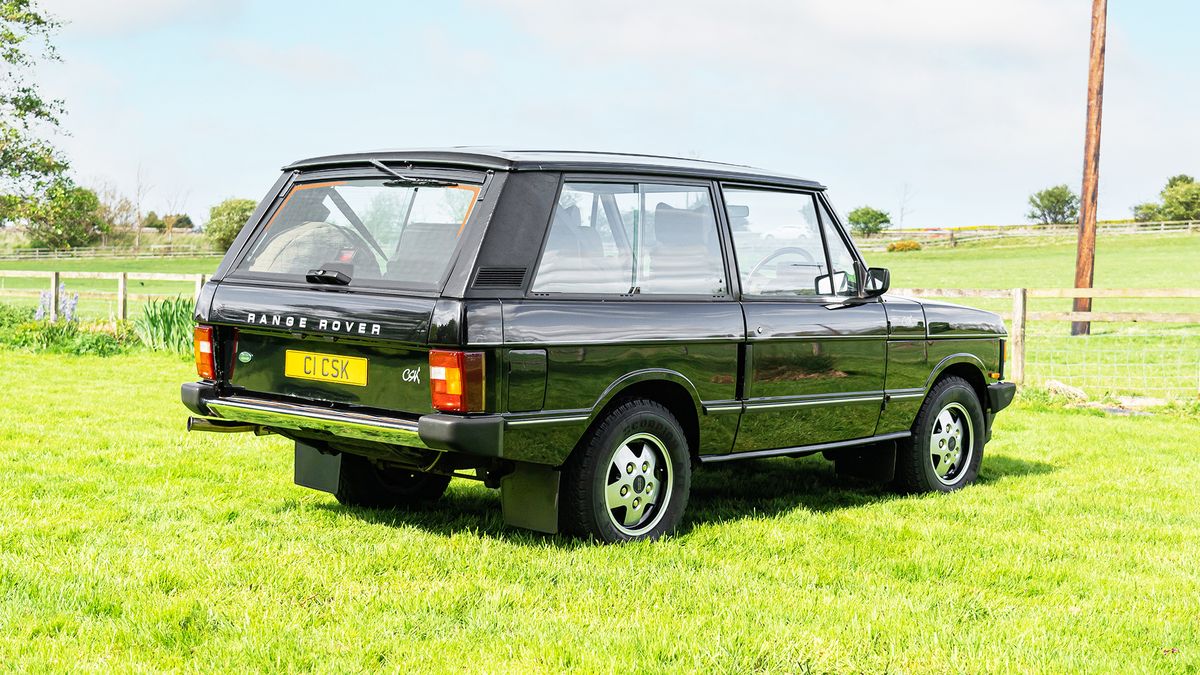 1991 Range Rover CSK For Sale By Auction