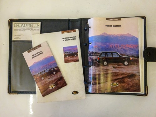 1995 Range Rover HSE Auto 4.6 (P38A) In vendita (immagine 91 di 105)