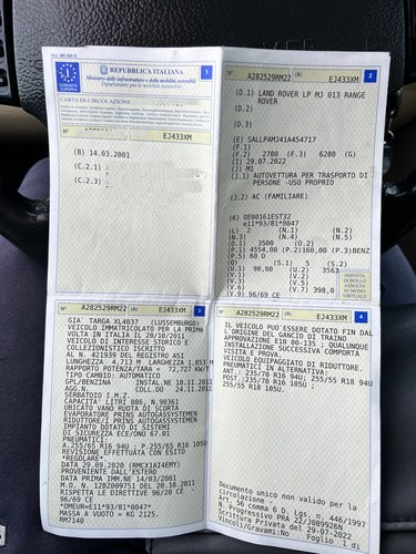 2001 Range Rover 4.6 HSE (P38) zum Verkauf (Bild 60 von 72)