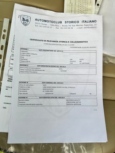 2001 Range Rover 4.6 HSE (P38) zum Verkauf (Bild 61 von 72)