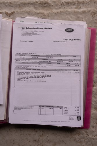 NO RESERVE - 1997 Range Rover 4.6 HSE Autobiography (P38) à vendre (picture 79 of 85)