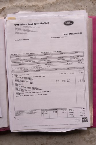 NO RESERVE - 1997 Range Rover 4.6 HSE Autobiography (P38) à vendre (picture 66 of 85)