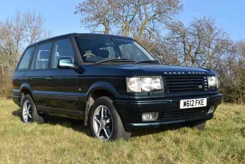 2000 Range Rover Vogue 4.6 Holland & Holland Edition zum Verkauf (Bild 1 von 95)