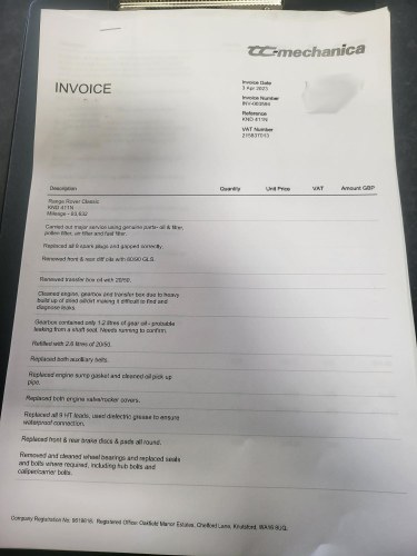 1974 Range Rover 3.5 V8 Classic à vendre (picture 89 of 94)