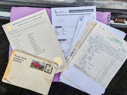 1974 Range Rover 3.5 V8 Classic à vendre (picture 94 of 94)