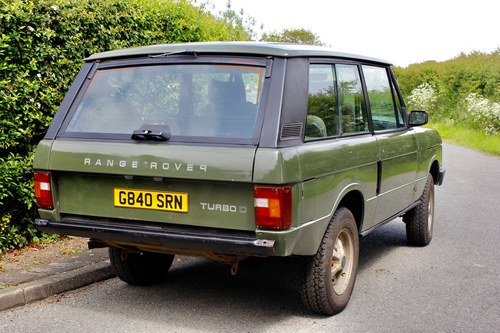 RESERVE LOWERED - 1989 Range Rover Turbo D For Sale (picture 15 of 112)