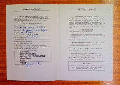 NO RESERVE - 2002 Range Rover 4.6 Vogue In vendita (immagine 199 di 207)