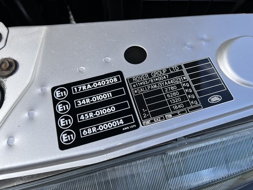 2000 Range Rover Vogue (P38) For Sale (picture 53 of 56)
