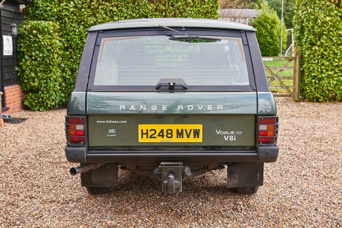 1991 Land Rover Range Rover Vogue SE A zum Verkauf (Bild 9 von 191)